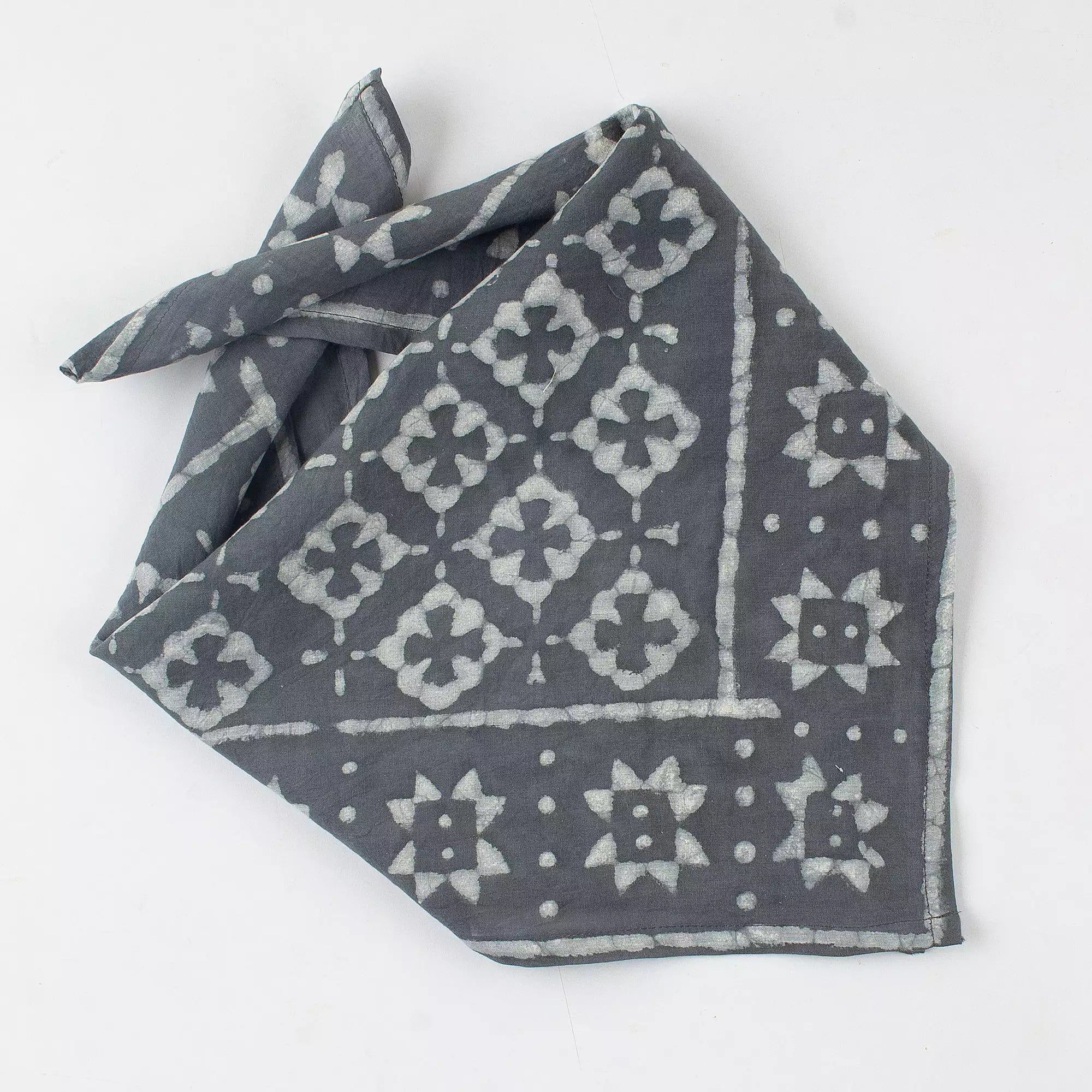 Hand Block Printed Head Bandana for Men And Women 606